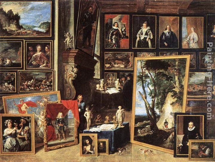 David the Younger Teniers The Gallery of Archduke Leopold in Brussels